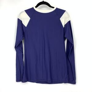 J. Crew Crewcuts Long Sleeve Rash Guard Boys Sz 16 Blue White Swimwear UPF 50